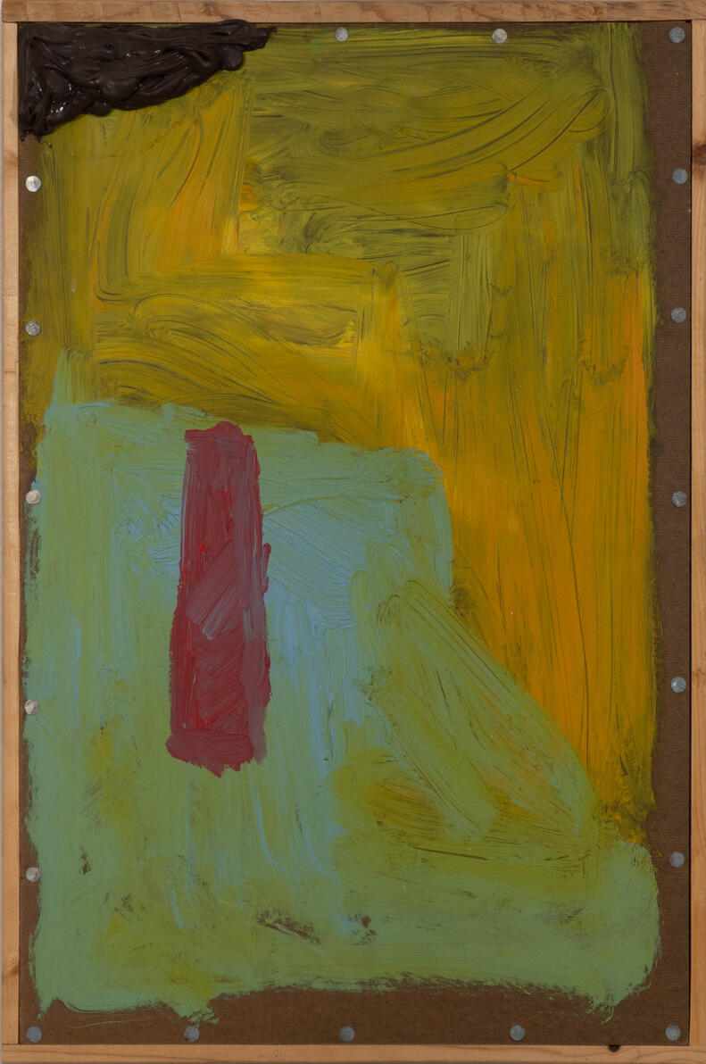 'Dreamlike" Oil and silicone on panel 18" x 27" 2018